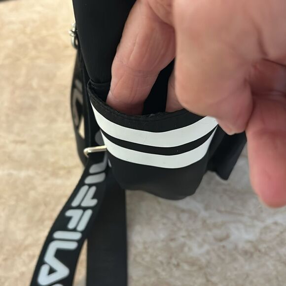 FILA Small Black Backpack NWOT - Picture 5 of 5